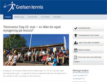 Tablet Screenshot of grefsentk.no